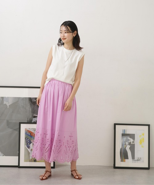 LB.04/汗染み防止加工ノースリーブTシャツ