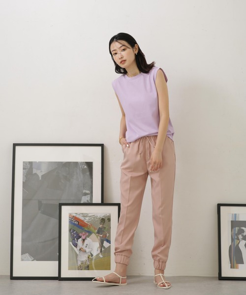 LB.04/汗染み防止加工ノースリーブTシャツ