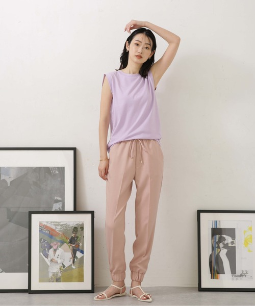 LB.04/汗染み防止加工ノースリーブTシャツ