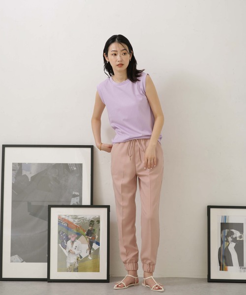 LB.04/汗染み防止加工ノースリーブTシャツ