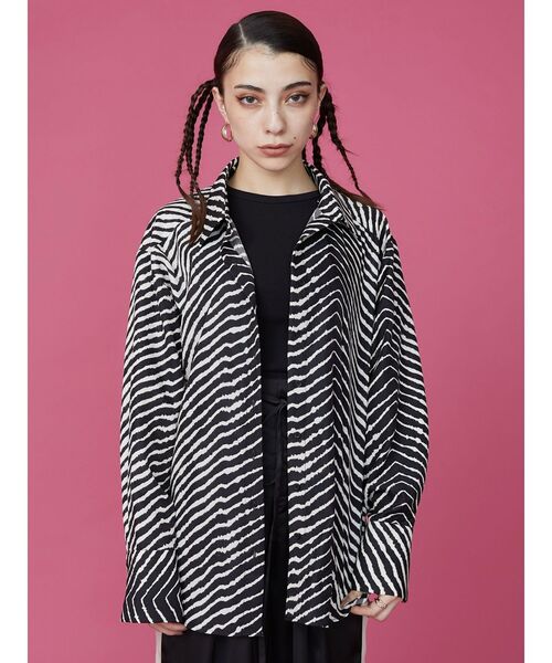 EVRIS（エヴリス）の「マルチウェイシャツトップス（シャツ/ブラウス・レディース・その他1/ホワイト・FREE）」の7枚目の写真