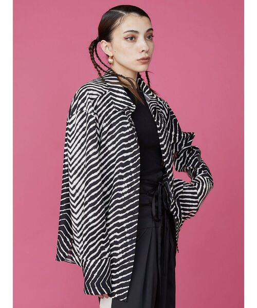 EVRIS（エヴリス）の「マルチウェイシャツトップス（シャツ/ブラウス・レディース・その他1/ホワイト・FREE）」の8枚目の写真