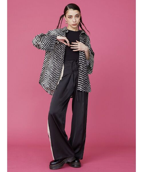 EVRIS（エヴリス）の「マルチウェイシャツトップス（シャツ/ブラウス・レディース・その他1/ホワイト・FREE）」の9枚目の写真