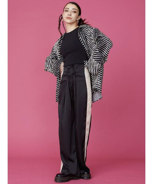 EVRIS（エヴリス）の「マルチウェイシャツトップス（シャツ/ブラウス・レディース・その他1/ホワイト・FREE）」の10枚目の写真