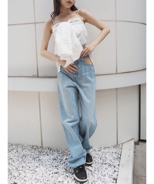 EVRIS（エヴリス）の「マルチウェイシャツトップス（シャツ/ブラウス・レディース・その他1/ホワイト・FREE）」の16枚目の写真