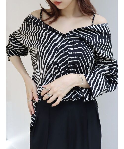 EVRIS（エヴリス）の「マルチウェイシャツトップス（シャツ/ブラウス・レディース・その他1/ホワイト・FREE）」の19枚目の写真