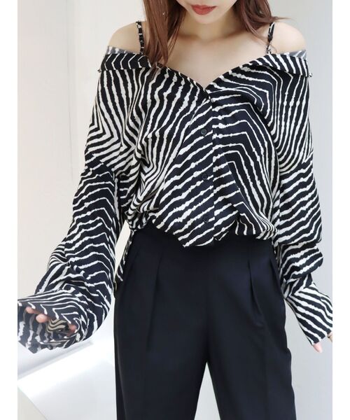 EVRIS（エヴリス）の「マルチウェイシャツトップス（シャツ/ブラウス・レディース・その他1/ホワイト・FREE）」の21枚目の写真