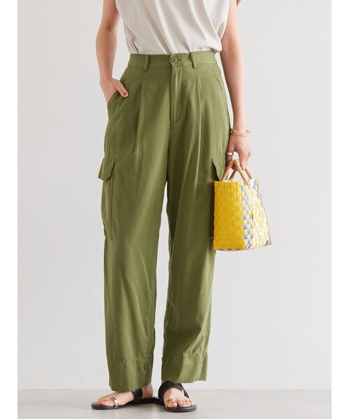 AMERICAN HOLIC（アメリカンホリック）の「2WAYカーゴパンツ（その他パンツ・レディース・カーキ・S/M/L）」の4枚目の写真