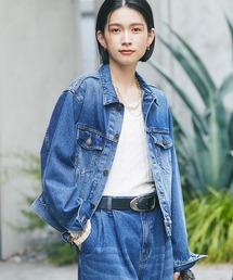 RIVE DROITE | MONN.:.(モン)/コンパクトデニムジャケット(デニムジャケット)