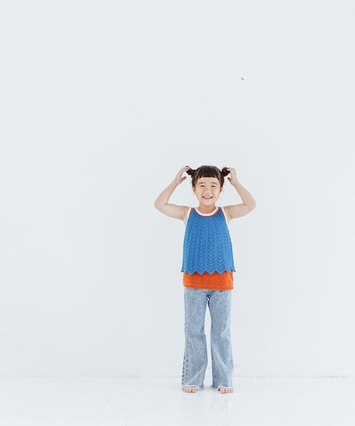 LOWRYS FARM（ローリーズファーム）の「パイルタンクトップ　960780（タンクトップ・キッズ・ブルー/イエロー/オレンジ・110cm/120cm/130cm/140cm/150cm）」の10枚目の写真