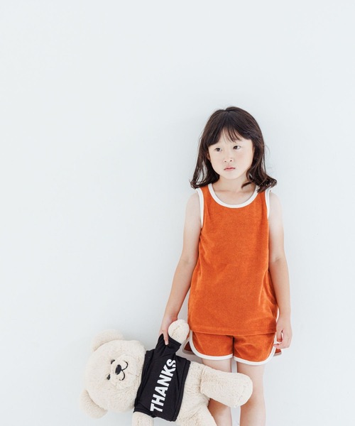 LOWRYS FARM（ローリーズファーム）の「パイルタンクトップ　960780（タンクトップ・キッズ・ブルー/イエロー/オレンジ・110cm/120cm/130cm/140cm/150cm）」の11枚目の写真