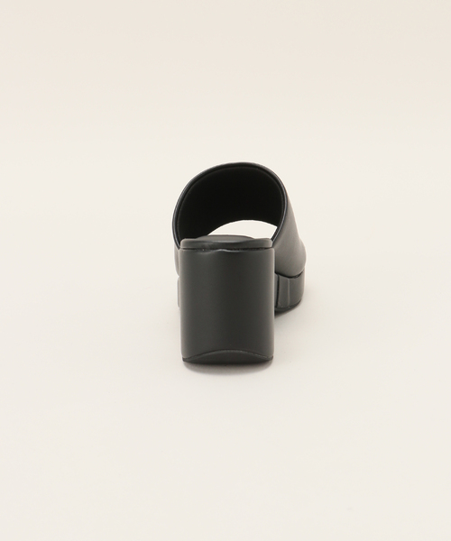 Simplicite（サンプリシテ）の「ボリュームソールサンダル（サンダル・レディース・ブラック/チャコールグレー・LARGE/SMALL/MEDIUM）」の4枚目の写真