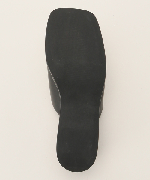 Simplicite（サンプリシテ）の「ボリュームソールサンダル（サンダル・レディース・ブラック/チャコールグレー・LARGE/SMALL/MEDIUM）」の8枚目の写真