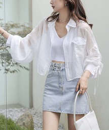 MAISON DE THERESE | シアー長袖日焼け止めジャケット(テーラードジャケット)