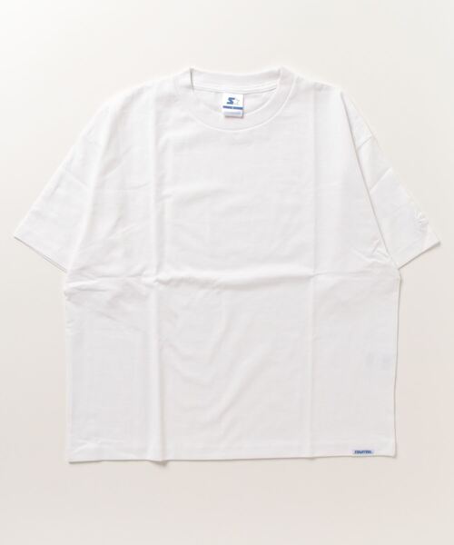 STARTER BLUE LABEL(スターターブルーレーベル)の「STARTER / BIG半袖Tシャツ / STBL-1634091(Tシャツ/カットソー・メンズ・モカ/ラベンダー/ネイビー/ライトグレー/カーキ/ブラック/グレー/ホワイト・MEDIUM/LARGE/X-LARGE/XX-LARGE/SMALL)」の2枚目の写真