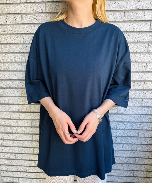 STARTER BLUE LABEL(スターターブルーレーベル)の「STARTER / BIG半袖Tシャツ / STBL-1634091(Tシャツ/カットソー・メンズ・モカ/ラベンダー/ネイビー/ライトグレー/カーキ/ブラック/グレー/ホワイト・MEDIUM/LARGE/X-LARGE/XX-LARGE/SMALL)」の19枚目の写真