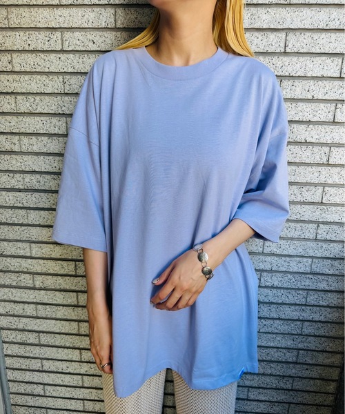STARTER BLUE LABEL(スターターブルーレーベル)の「STARTER / BIG半袖Tシャツ / STBL-1634091(Tシャツ/カットソー・メンズ・モカ/ラベンダー/ネイビー/ライトグレー/カーキ/ブラック/グレー/ホワイト・MEDIUM/LARGE/X-LARGE/XX-LARGE/SMALL)」の21枚目の写真