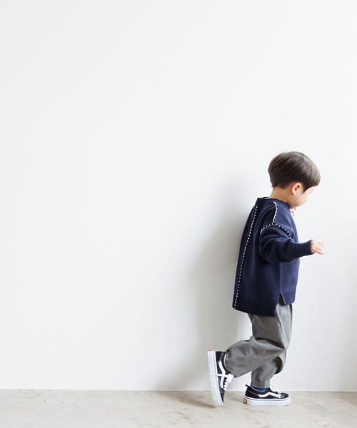 LOWRYS FARM（ローリーズファーム）の「ＴＲワイドテーパードパンツ　965019（その他パンツ・キッズ・グレー/ブラック/ネイビー・110cm/120cm/130cm/140cm/150cm）」の5枚目の写真