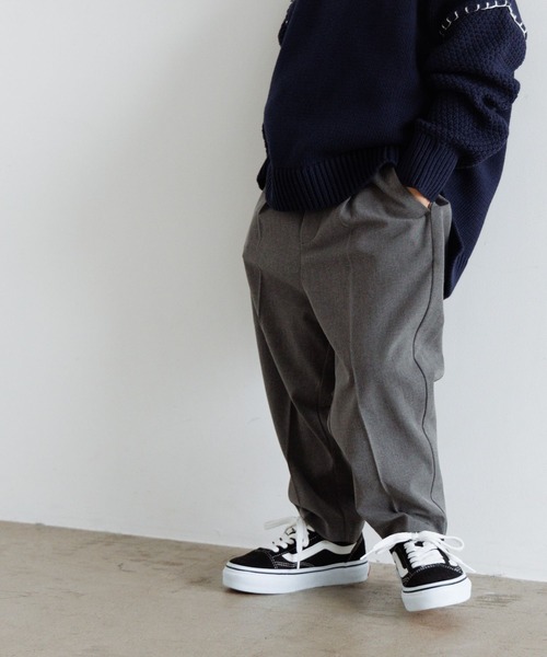 LOWRYS FARM（ローリーズファーム）の「ＴＲワイドテーパードパンツ　965019（その他パンツ・キッズ・グレー/ブラック/ネイビー・110cm/120cm/130cm/140cm/150cm）」の8枚目の写真
