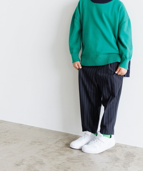 LOWRYS FARM（ローリーズファーム）の「ＴＲワイドテーパードパンツ　965019（その他パンツ・キッズ・グレー/ブラック/ネイビー・110cm/120cm/130cm/140cm/150cm）」の14枚目の写真