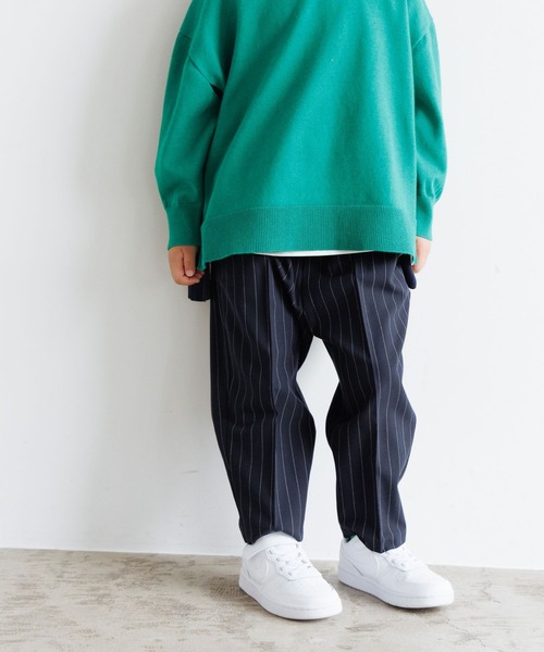 LOWRYS FARM（ローリーズファーム）の「ＴＲワイドテーパードパンツ　965019（その他パンツ・キッズ・グレー/ブラック/ネイビー・110cm/120cm/130cm/140cm/150cm）」の15枚目の写真