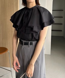 CAPRICIEUX LE'MAGE | ケープフリルシャツ(シャツ/ブラウス)