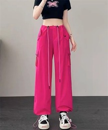 裾ドロストカーゴパンツ