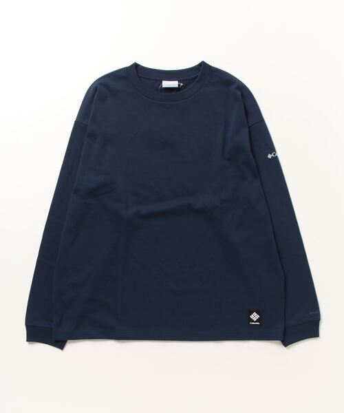 Columbia(コロンビア)の「コロンビア ミラーズクレストロングスリーブグラフィックTシャツ(Tシャツ/カットソー・メンズ・ホワイト/ラベンダー/ブラック/ネイビー・S/M/L/LL)」の3枚目の写真