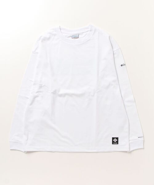 Columbia(コロンビア)の「コロンビア ミラーズクレストロングスリーブグラフィックTシャツ(Tシャツ/カットソー・メンズ・ホワイト/ラベンダー/ブラック/ネイビー・S/M/L/LL)」の1枚目の写真