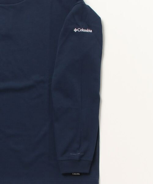 Columbia(コロンビア)の「コロンビア ミラーズクレストロングスリーブグラフィックTシャツ(Tシャツ/カットソー・メンズ・ホワイト/ラベンダー/ブラック/ネイビー・S/M/L/LL)」の6枚目の写真