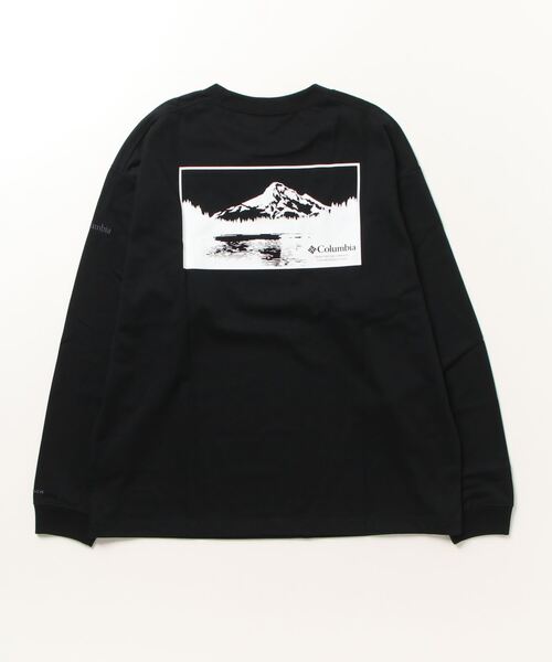 Columbia(コロンビア)の「コロンビア ミラーズクレストロングスリーブグラフィックTシャツ(Tシャツ/カットソー・メンズ・ホワイト/ラベンダー/ブラック/ネイビー・S/M/L/LL)」の8枚目の写真