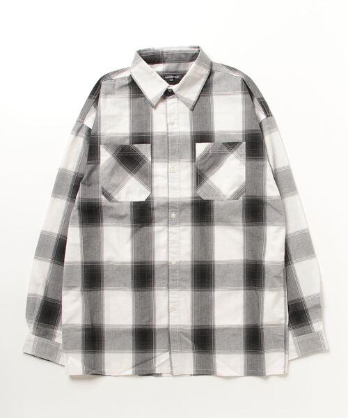 【セール】オンブレチェックシャツ（シャツ/ブラウス）｜Beautiful Harmony（ビューティフルハーモニー）