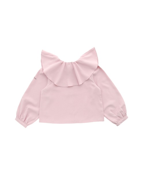 JENNI love（ジェニィラブ）の「ビッグドレープカラーブラウス（シャツ/ブラウス・キッズ・ピンク/ミント/オフホワイト・130cm/160cm/140cm/150cm）」の21枚目の写真