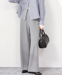 NOLLEY’S | ウォッシャブル両面起毛イージーワイドパンツ(その他パンツ)