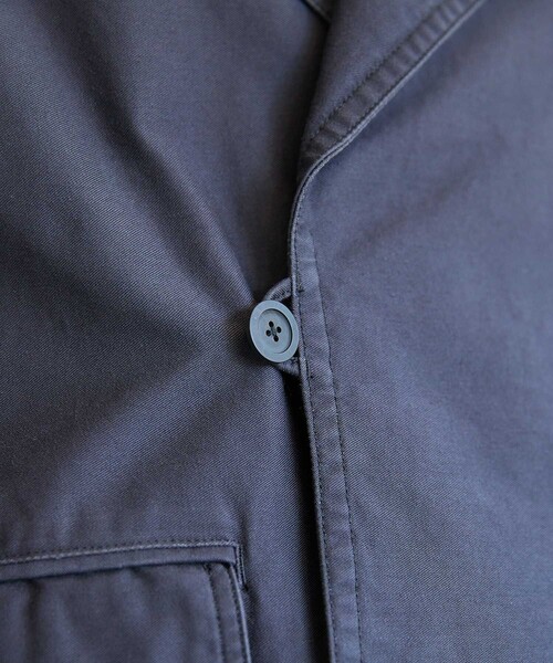 PUBLIC TOKYO（パブリックトウキョウ）の「〈セットアップ対応〉モールスキンビッグカラージャケット（セットアップ・メンズ・カーキ/その他17・2/1）」の18枚目の写真