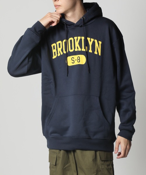 ARCADE（アーケード）の「裏起毛 アメカジ カレッジロゴ ミリタリー 柄込み スウェット プルオーバーパーカー（パーカー・メンズ・ネイビー系5/ホワイト系その他/カーキ系2/グリーン系5/グレー系3/ブラック系5/グレー系1/ブラック系2/ネイビー系3/ブラック系1/ネイビー系1/ベージュ系4/ブラック系3/グレー系その他/レッド系4・L/M/LL）」の13枚目の写真