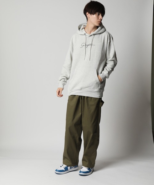 ARCADE（アーケード）の「裏起毛 アメカジ カレッジロゴ ミリタリー 柄込み スウェット プルオーバーパーカー（パーカー・メンズ・ネイビー系5/ホワイト系その他/カーキ系2/グリーン系5/グレー系3/ブラック系5/グレー系1/ブラック系2/ネイビー系3/ブラック系1/ネイビー系1/ベージュ系4/ブラック系3/グレー系その他/レッド系4・L/M/LL）」の22枚目の写真