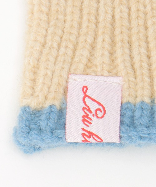 notch.(ノッチ)の「指先穴あき手袋(手袋・レディース・ブラック/オフホワイト/スカイブルー/グレー/ブラウン/レッド/ブルー・ONESIZE)」の10枚目の写真