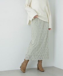N.(N. Natural Beauty Basic) | ◆モールレースロングスカート(スカート)