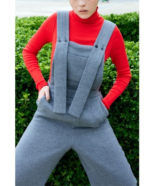 ENFOLD(エンフォルド)の「ベーシックタートルニットプルオーバー(ニット/セーター・レディース・レッド・38)」の1枚目の写真