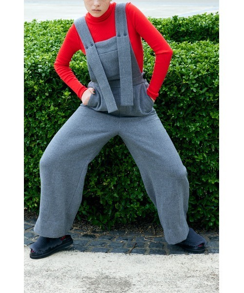 ENFOLD(エンフォルド)の「ベーシックタートルニットプルオーバー(ニット/セーター・レディース・レッド・38)」の6枚目の写真