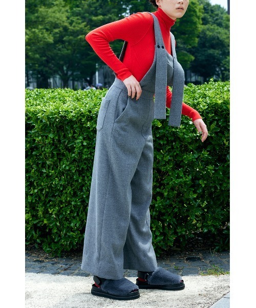 ENFOLD(エンフォルド)の「ベーシックタートルニットプルオーバー(ニット/セーター・レディース・レッド・38)」の8枚目の写真