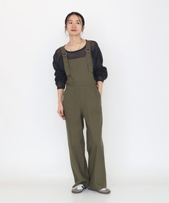 ≪WEB限定追加≫撥水強撚PEオールインワン（つなぎ/オールインワン