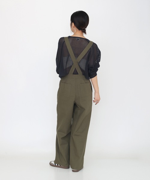 【セール】ベイカーデザインサロペット（サロペット/オーバーオール）｜Ungrid（アングリッド）