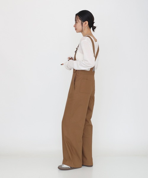 【セール】ベイカーデザインサロペット（サロペット/オーバーオール）｜Ungrid（アングリッド）