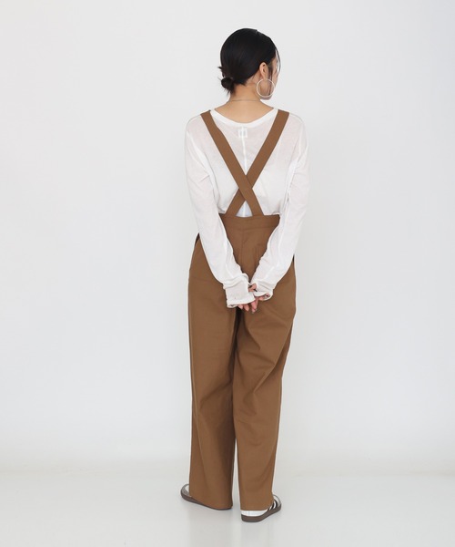 【セール】ベイカーデザインサロペット（サロペット/オーバーオール）｜Ungrid（アングリッド）