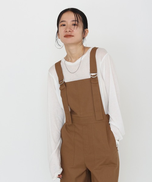 【セール】ベイカーデザインサロペット（サロペット/オーバーオール）｜Ungrid（アングリッド）