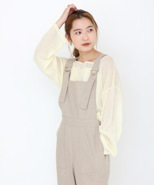 【セール】ベイカーデザインサロペット（サロペット/オーバーオール）｜Ungrid（アングリッド）