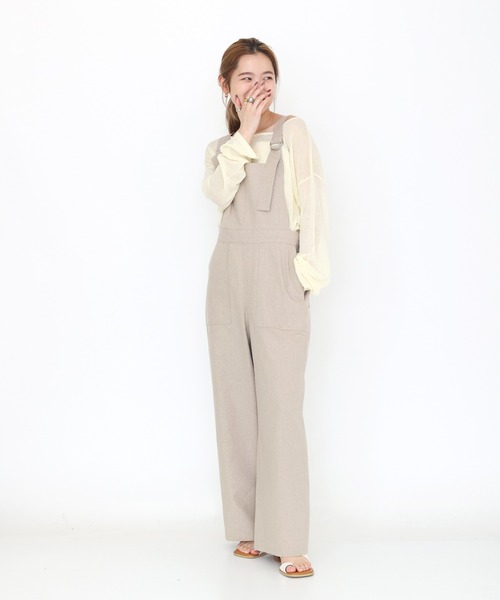 【セール】ベイカーデザインサロペット（サロペット/オーバーオール）｜Ungrid（アングリッド）