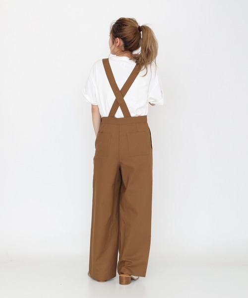 【セール】ベイカーデザインサロペット（サロペット/オーバーオール）｜Ungrid（アングリッド）